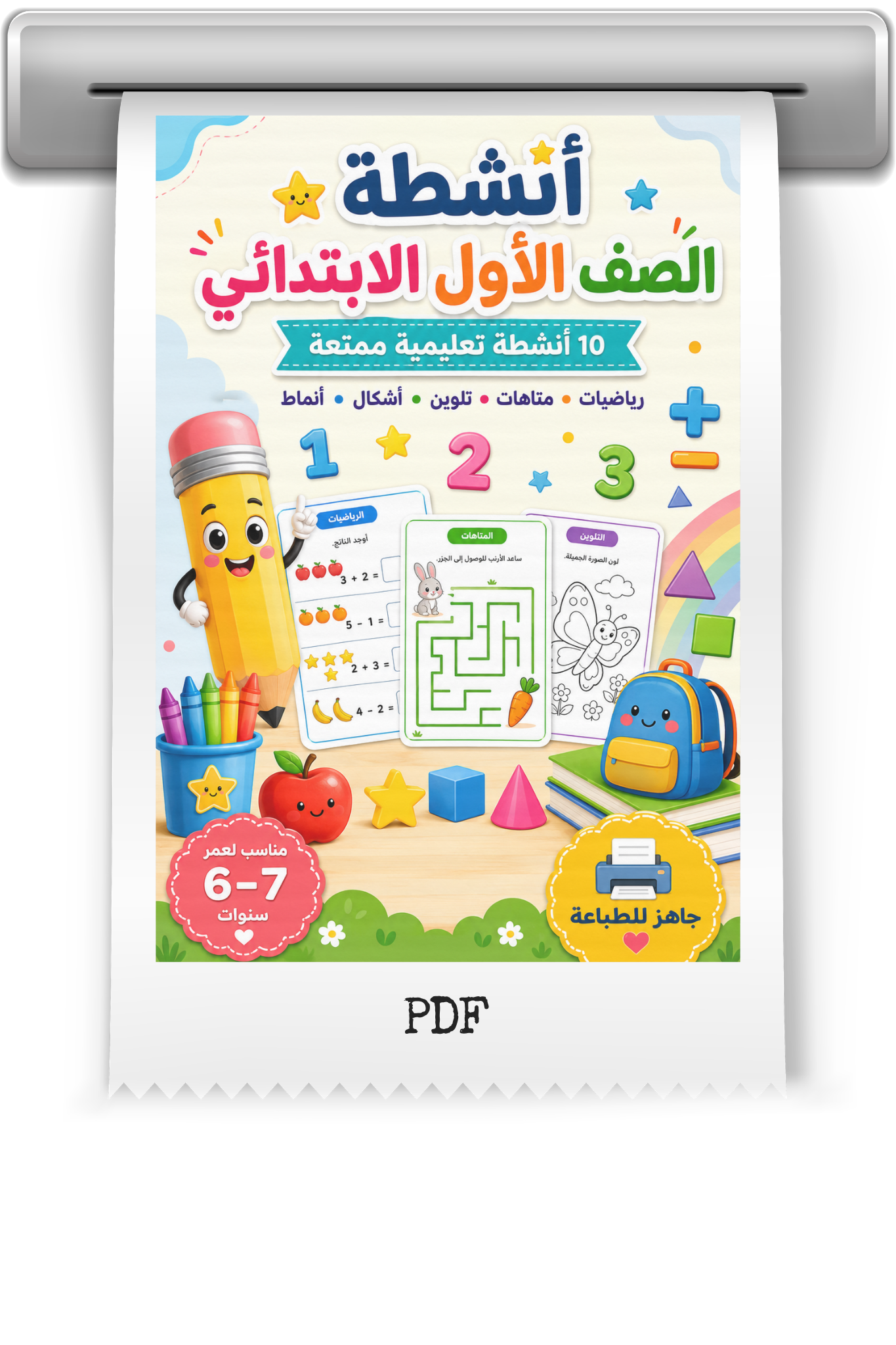 أنشطة متنوعة لأطفال الصف الأول